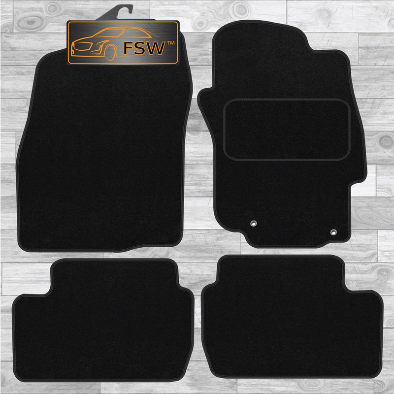 Mitsubishi Lancer Evo Mk10 08-14 Man Fully Tailored Classic Car Floor Mats Black