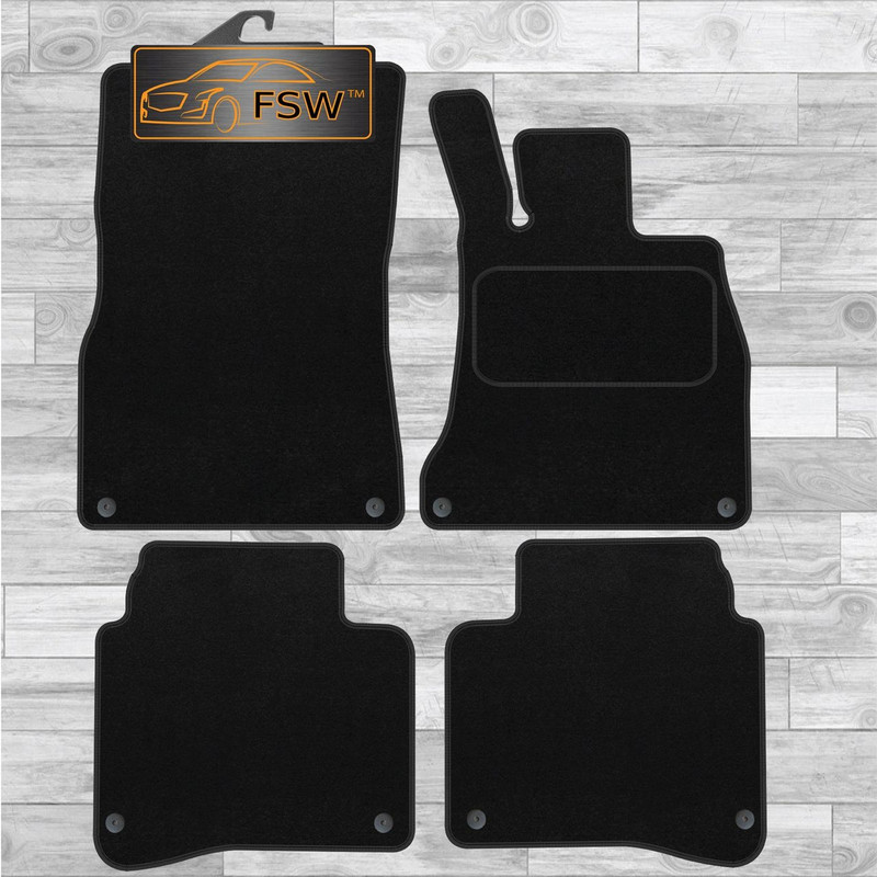 Mercedes S Class Lwb 2013-On Fully Tailored Classic Car Floor Mats Black