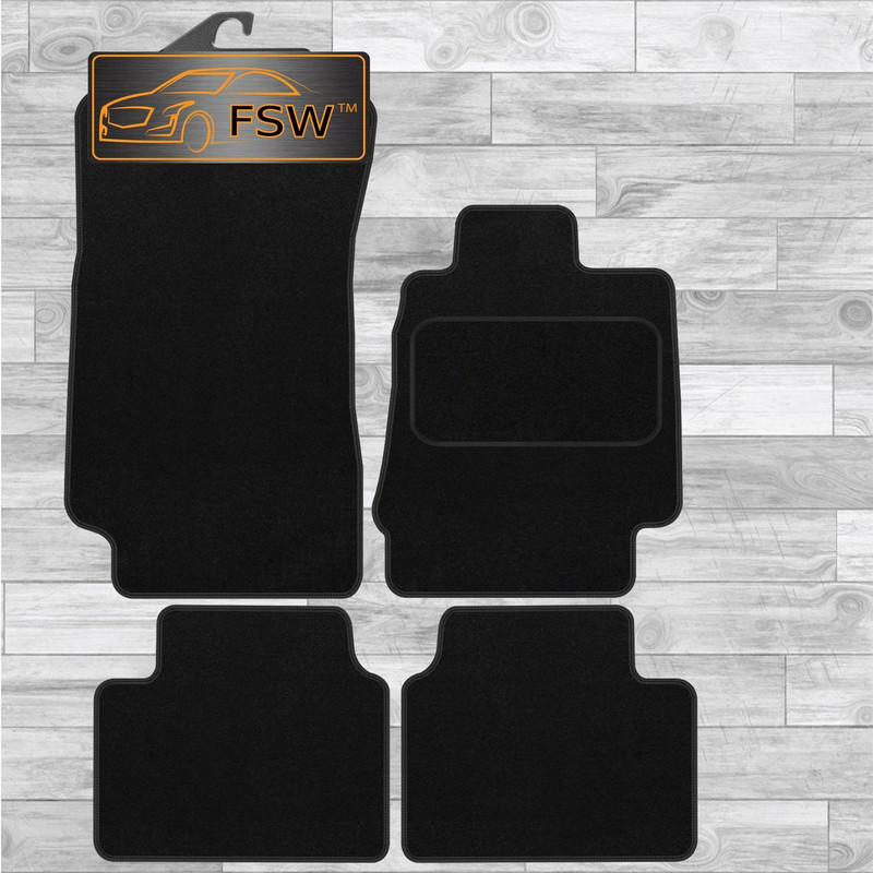 Alfa Giulia 2017-On Fully Tailored Classic Car Floor Mats 4Pc 4 Clip