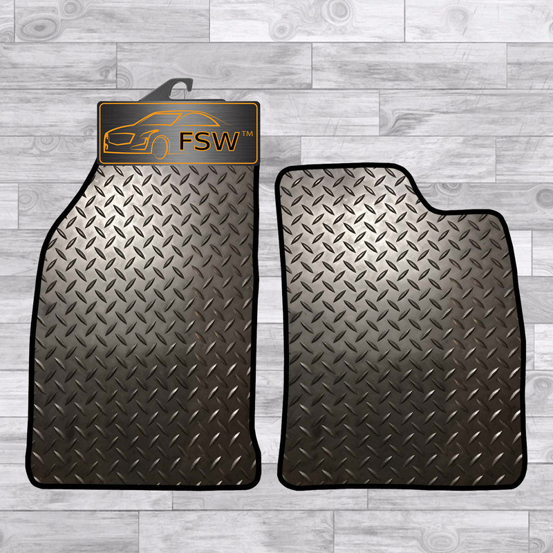 Ford Fiesta Van 2002-2008 Fully Tailored 3MM Rubber Heavy Duty Car Floor Mats