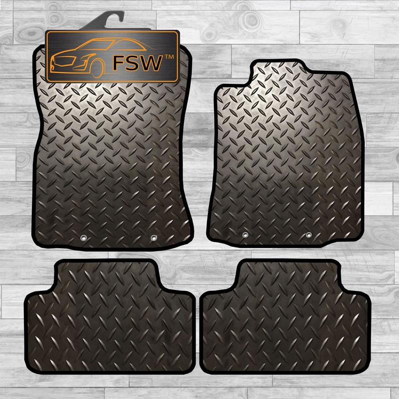 Jaguar Xj 2010-On Fully Tailored 3MM Rubber Heavy Duty Car Floor Mats