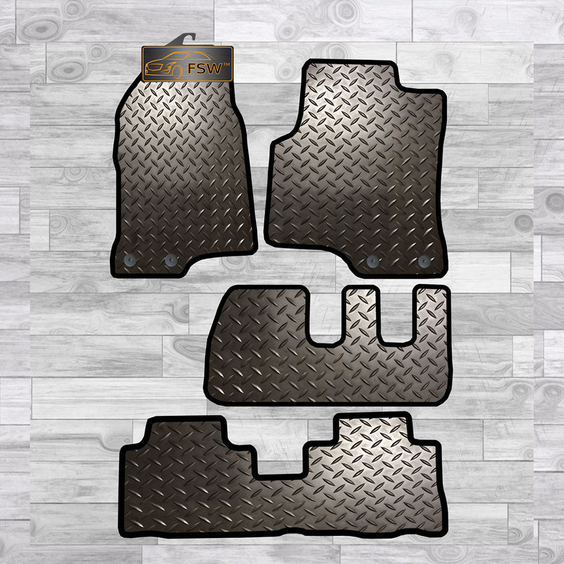 Chevrolet Captivia 2008-On Fully Tailored 3MM Rubber Heavy Duty Car Floor Mats