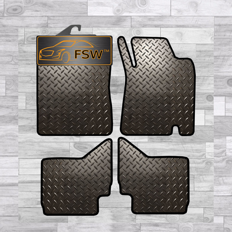 Daihatsu Terios 2006-On Fully Tailored 3MM Rubber Heavy Duty Car Floor Mats