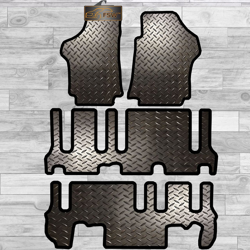 Hyundai I800 2008-On Fully Tailored 3MM Rubber Heavy Duty Car Floor Mats