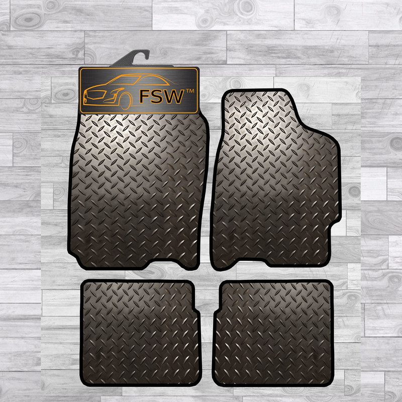 Mazda 323 1998-2003 Fully Tailored 3MM Rubber Heavy Duty Car Floor Mats Mazda 323 1998-2003 Fully Tailored 3MM Rubber Heavy Duty Car Floor Mats