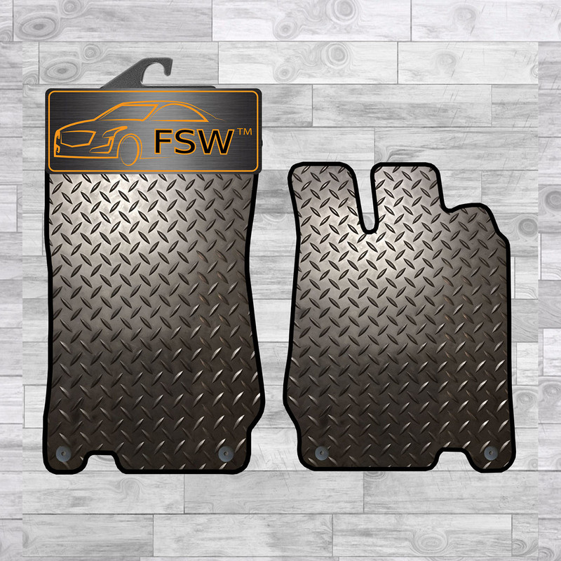 Mercedes Sl Sport 2002-2011 Fully Tailored 3MM Rubber Heavy Duty Car Floor Mats