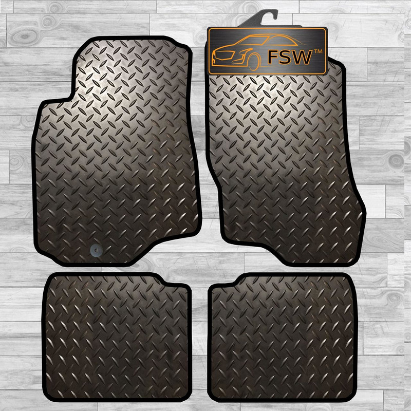 Mitsubishi Lancer 2003-2008 Fully Tailored 3MM Rubber Heavy Duty Car Floor Mats Mitsubishi Lancer 2003-2008 Fully Tailored 3MM Rubber Heavy Duty Car Floor Mats