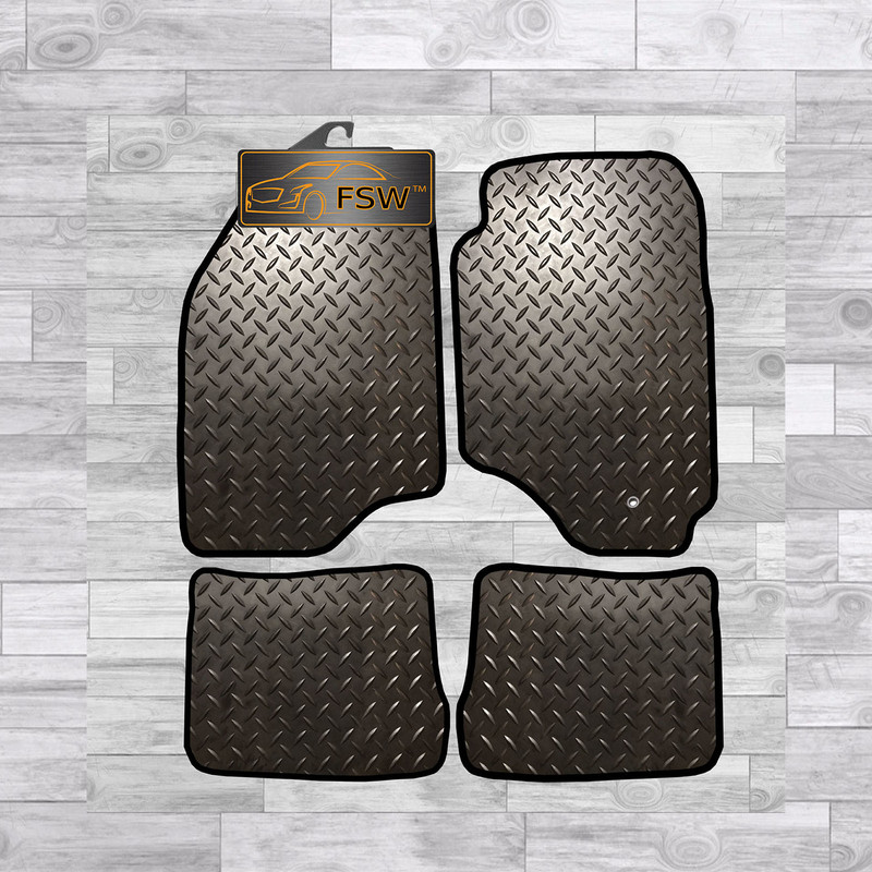 Mitsubishi Outlander 2004-2007 Tailored 3MM Rubber Heavy Duty Car Floor Mats Mitsubishi Outlander 2004-2007 Tailored 3MM Rubber Heavy Duty Car Floor Mats