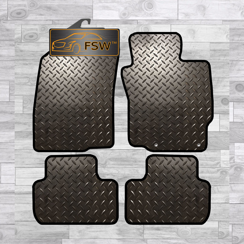Mitsubishi Asx 2010 Fully Tailored 3MM Rubber Heavy Duty Car Floor Mats