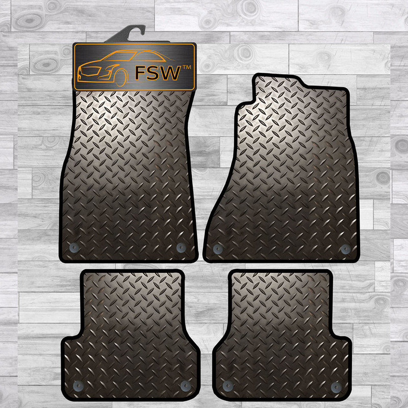 Audi A7 2011-On Fully Tailored 3MM Rubber Heavy Duty Car Floor Mats Audi A7 2011-On Fully Tailored 3MM Rubber Heavy Duty Car Floor Mats