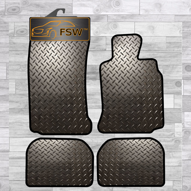 Bmw E38 7 Series Fully Tailored 3MM Rubber Heavy Duty Car Floor Mats