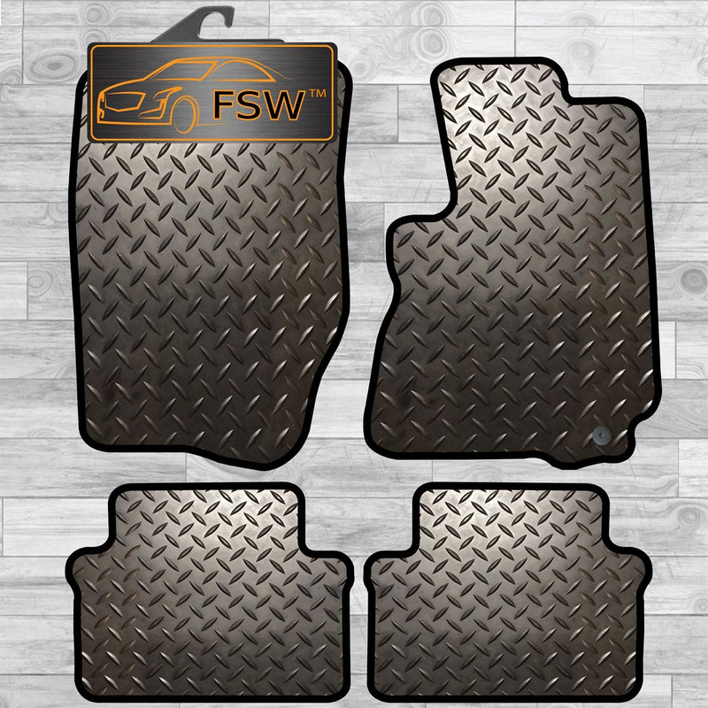 Chrysler Jeep Grand Cherokee 05-11 Tailored 3MM Rubber Heavy Duty Car Floor Mats Chrysler Jeep Grand Cherokee 05-11 Tailored 3MM Rubber Heavy Duty Car Floor Mats