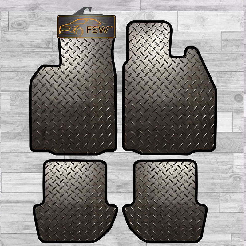Porsche 911 997 Model 04-On Fully Tailored 3MM Rubber Heavy Duty Car Floor Mats