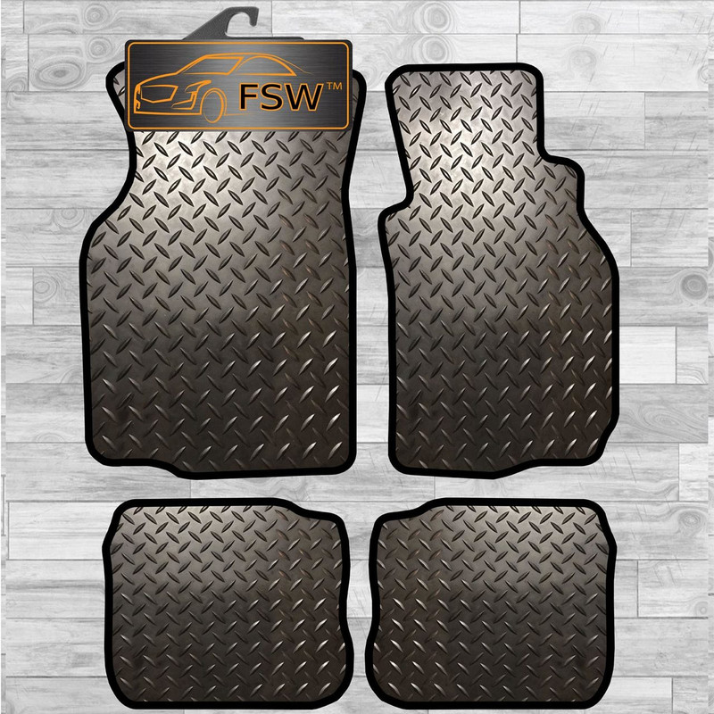 Mitsubishi Evo 4-5-6 Fully Tailored 3MM Rubber Heavy Duty Car Floor Mats