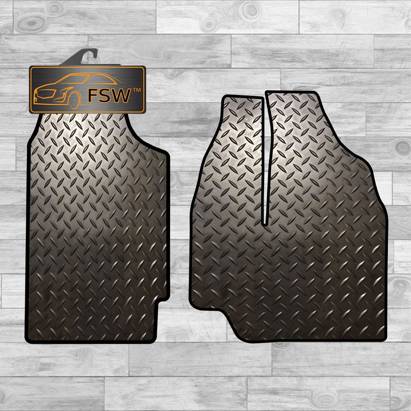 Peugeot Expert Upto-07 6Seat Fully Tailored 3MM Rubber Heavy Duty Car Floor Mats