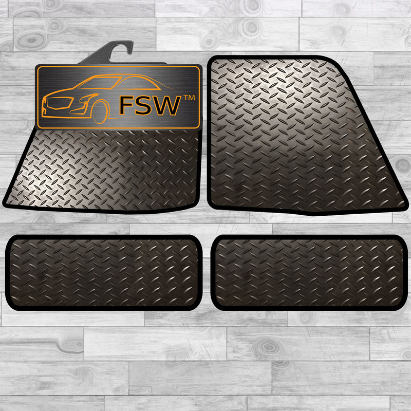 Noble M12/M400 Wide Rhd 03-11 Tailored 3MM Rubber Heavy Duty Car Floor Mats