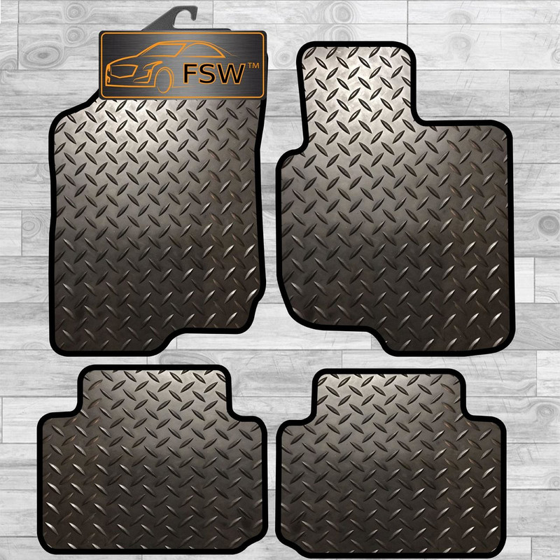 Kia Carens 07-12 Auto 5 Seat Fully Tailored 3Mm Rubber Heavy Duty Car Floor Mats