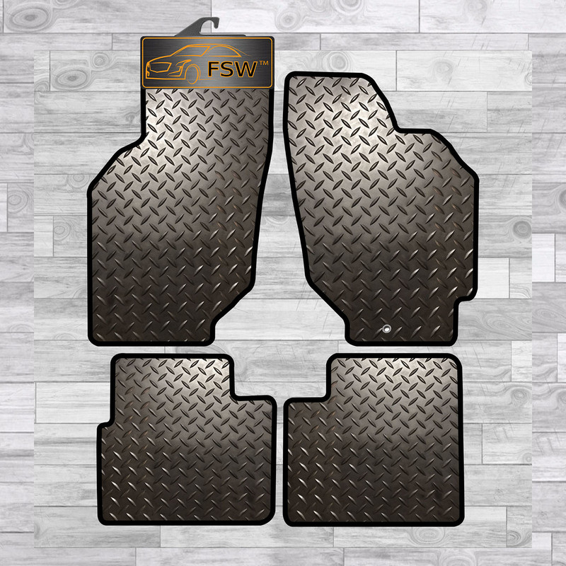 Honda Hrv 5 Door 1999-2005 Tailored 3Mm Rubber Heavy Duty Car Floor Mats