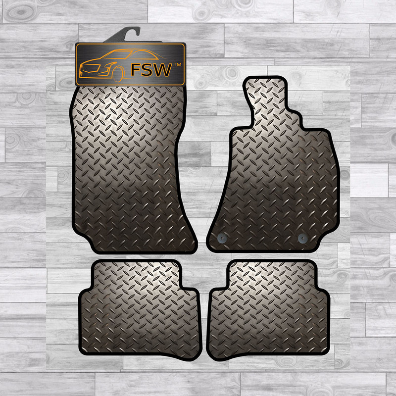 Mercedes Cls 2011-On Fully Tailored 3Mm Rubber Heavy Duty Car Floor Mats