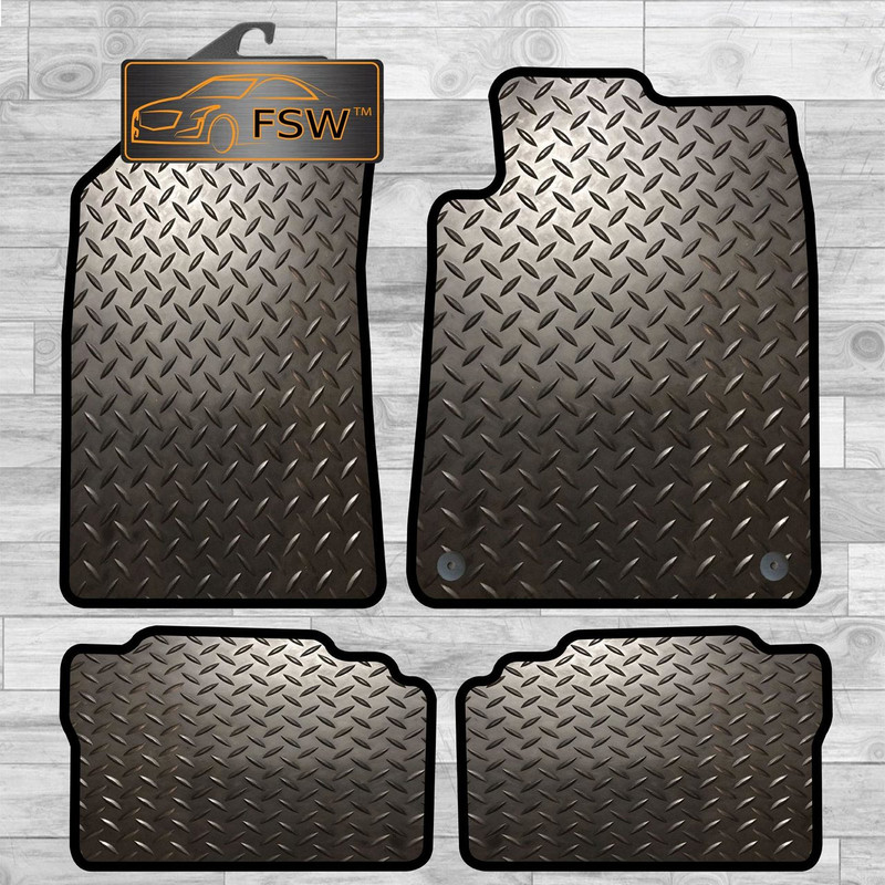 Peugeot 508 Fully Tailored 3Mm Rubber Heavy Duty Car Floor Mats