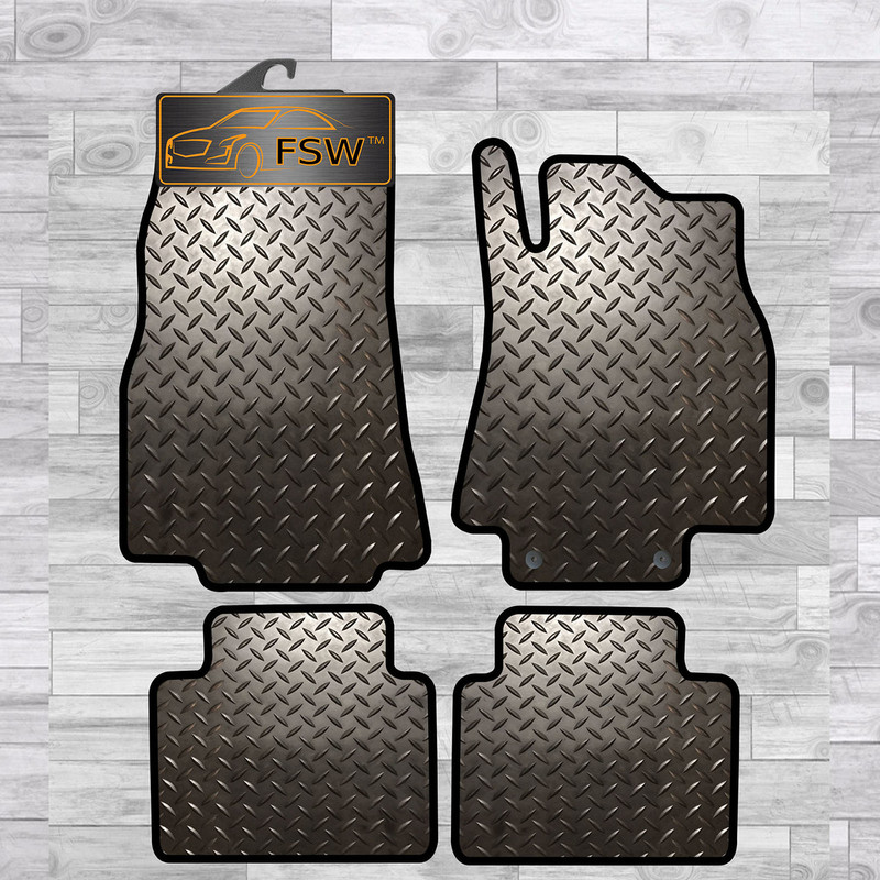 Mercedes B Class 2005-2012 Fully Tailored 3Mm Rubber Heavy Duty Car Floor Mats