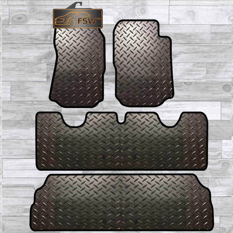 Ford Tourneo 2006-2010 Fully Tailored 3Mm Rubber Heavy Duty Floor Mats