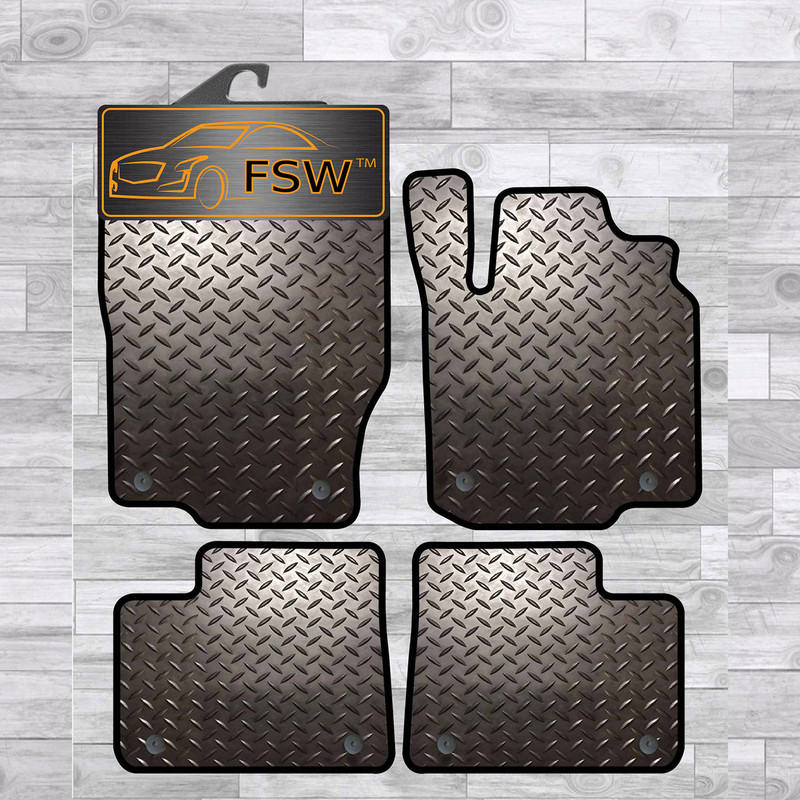 Mercedes M Class 2012-On Fully Tailored 3Mm Rubber Heavy Duty Car Floor Mats