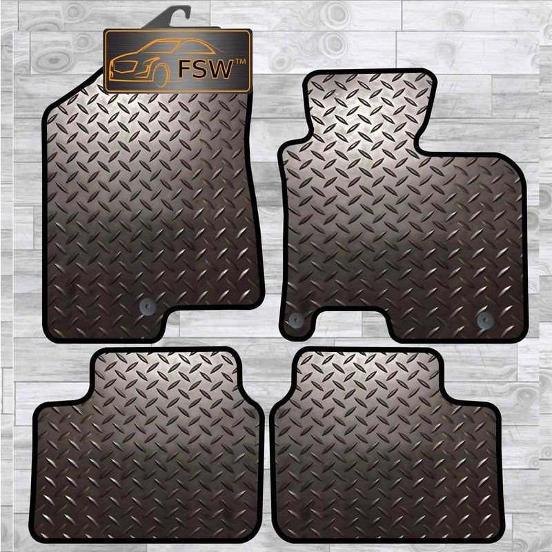Kia Ceed 2012-On Fully Tailored 3Mm Rubber Heavy Duty Car Floor Mats Kia Ceed 2012-On Fully Tailored 3Mm Rubber Heavy Duty Car Floor Mats
