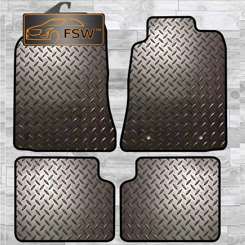 Toyota Corolla 2005 Colour Collection Tailored 3Mm Rubber Heavy Duty  Floor Mats Toyota Corolla 2005 Colour Collection Tailored 3Mm Rubber Heavy Duty  Floor Mats