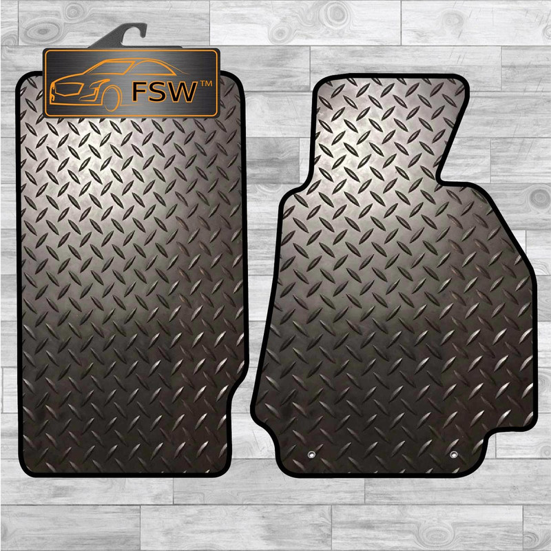 Bmw Z3 With Holes For Tspike Tailored 3Mm Rubber Heavy Duty Car Floor Mats