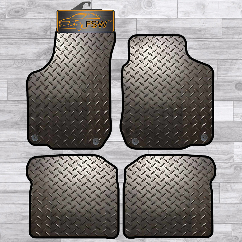 Vw Golf 4 97-04 / Beetle 1999-2005 Tailored 3Mm Rubber Heavy Duty Car Floor Mats