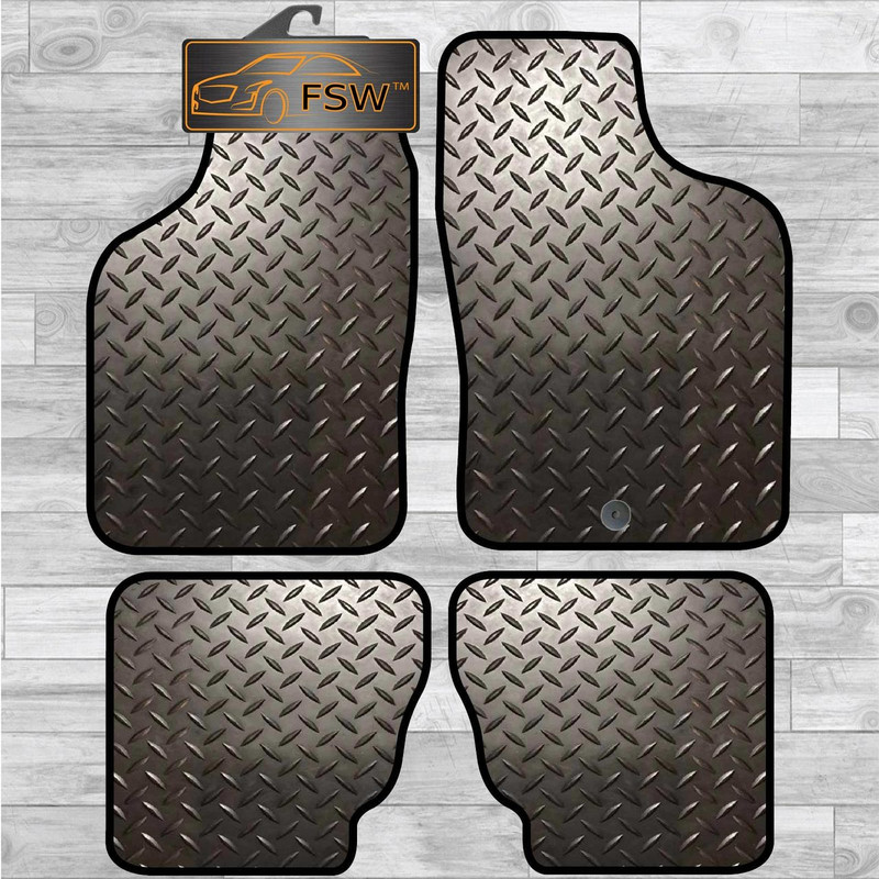 Saab 900 Convertible 94-98 Fully Tailored 3Mm Rubber Heavy Duty Car Floor Mats