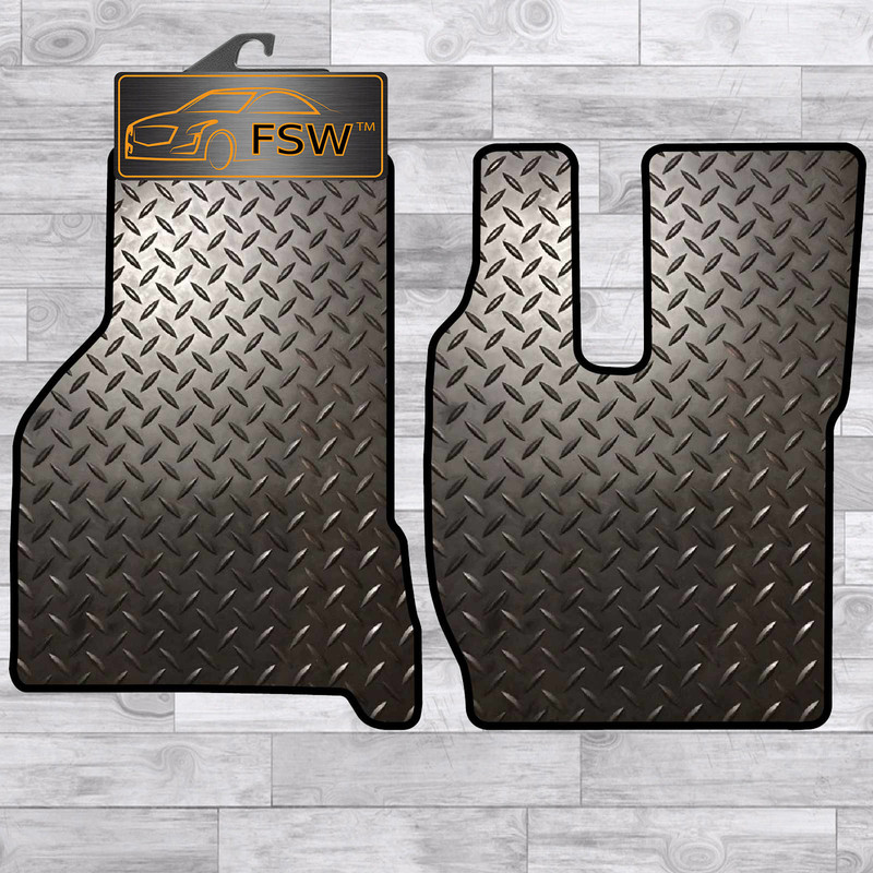 Volvo Trucks Fh13 Fully Tailored 3Mm Rubber Heavy Duty Car Floor Mats
