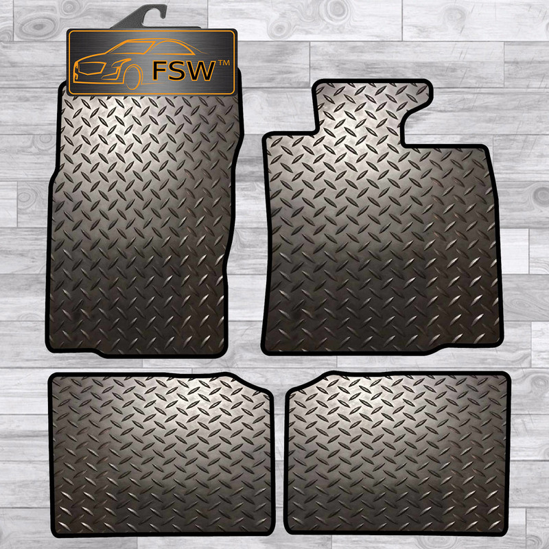 Mini Paceman 2013-On R61 Fully Tailored 3Mm Rubber Heavy Duty Floor Mats