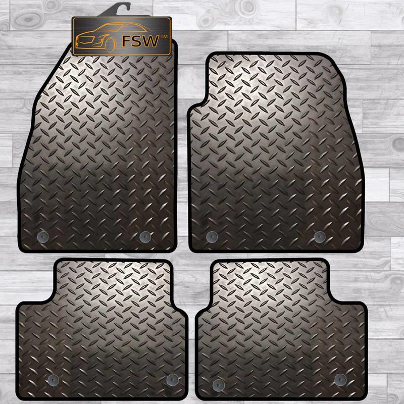 Vauxhall Insignia 2013-2017 Fully Tailored 3Mm Rubber Heavy Duty Floor Mats