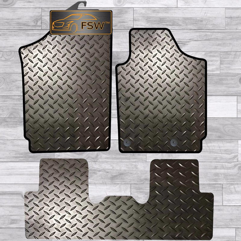 Peugeot Partner Combi 02-10 Fully Tailored 3Mm Rubber Heavy Duty Car Floor Mats