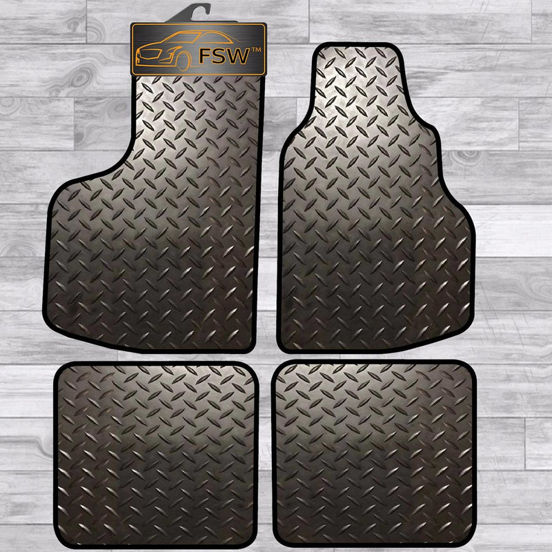 Vw Golf Mk1 Convertible Fully Tailored 3Mm Rubber Heavy Duty Car Floor Mats
