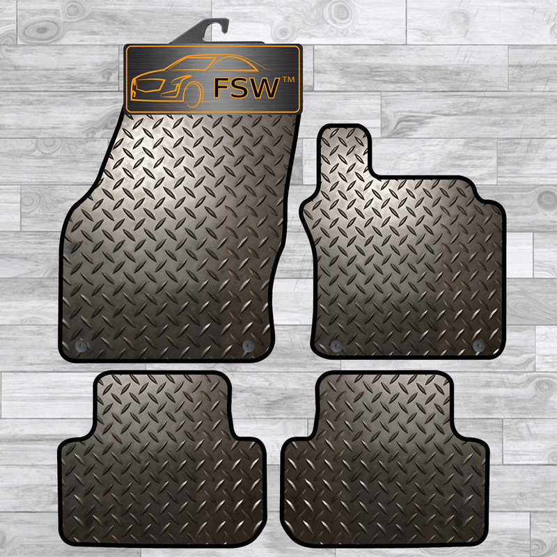 Vw Golf 2014-On Sv Fully Tailored 3Mm Rubber Heavy Duty Car Floor Mats