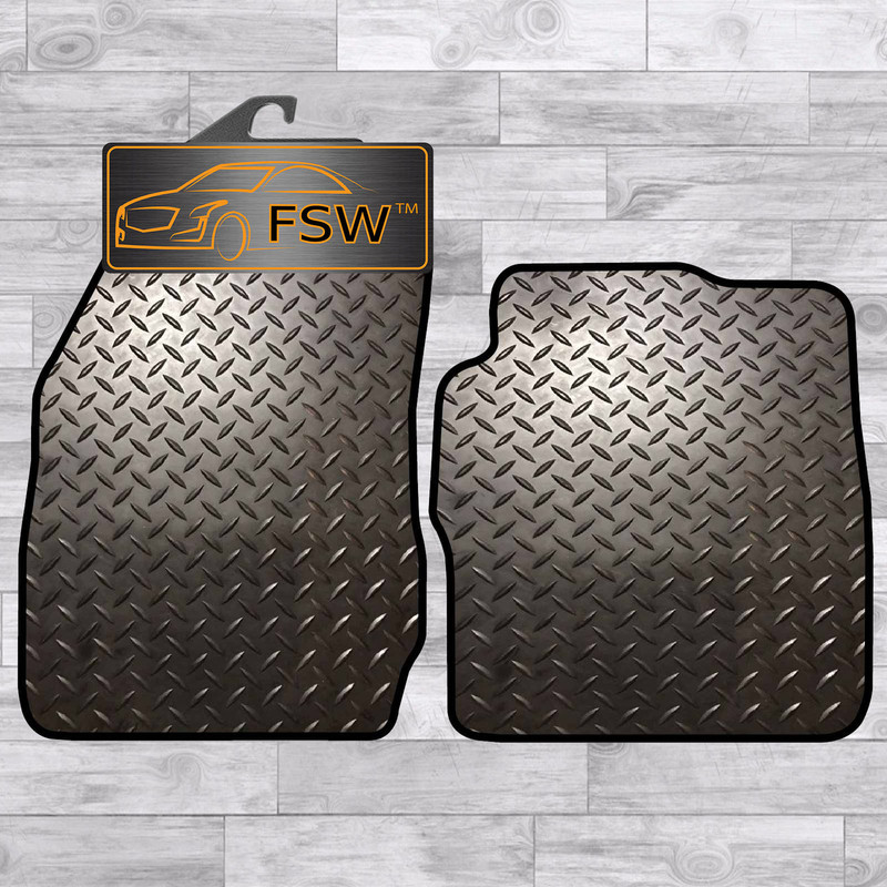 Ford Transit Courier 2014-On Fully Tailored 3Mm Rubber Heavy Duty Floor Mats