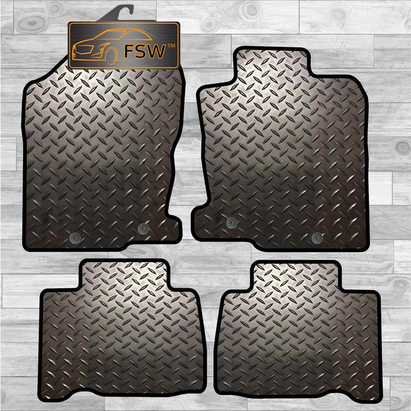 Lexus Nx300H 2014-On Fully Tailored 3Mm Rubber Heavy Duty Floor Mats