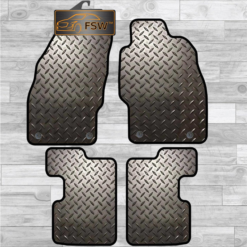Vauxhall Corsa E 2014-On Fully Tailored 3Mm Rubber Heavy Duty Car Floor Mats