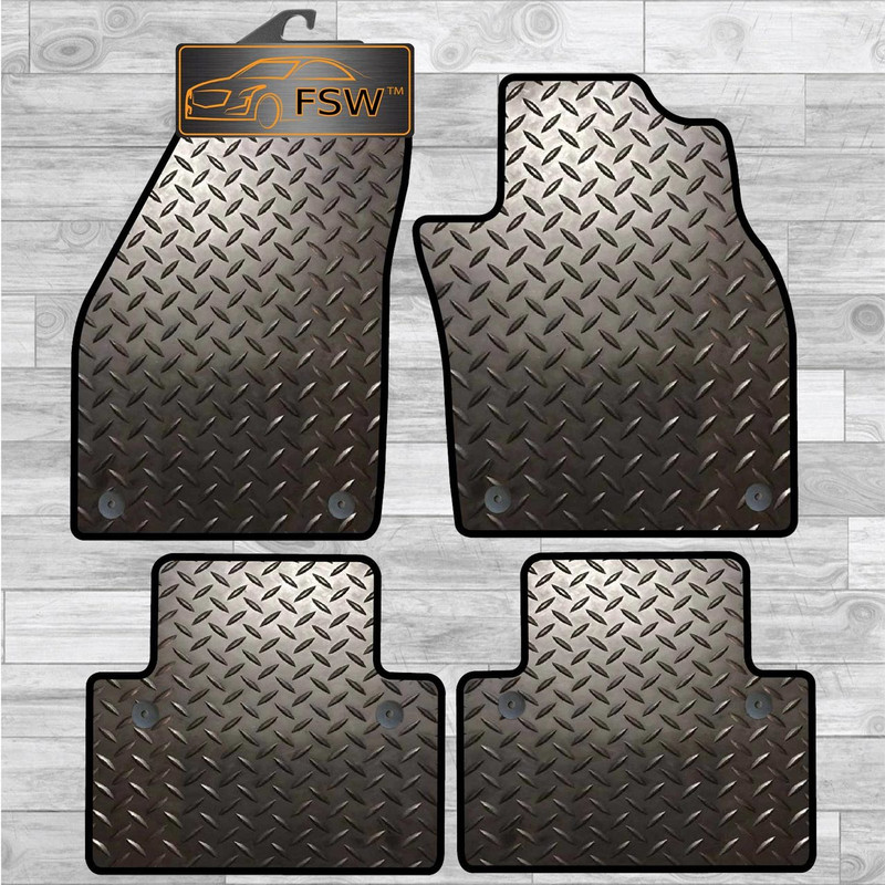 Volvo C30 Automatic With Clips Fully Tailored 3Mm Rubber Heavy Duty Floor Mats Volvo C30 Automatic With Clips Fully Tailored 3Mm Rubber Heavy Duty Floor Mats
