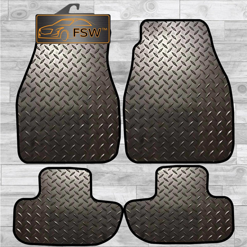 Alfa Romeo Gtv 1997-2006 Fully Tailored 3Mm Rubber Heavy Duty Car Floor Mats
