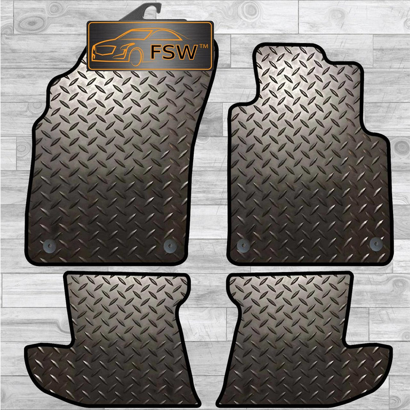 Bentley Continental Gt 2012-On Fully Tailored 3Mm Rubber Heavy Duty Floor Mat