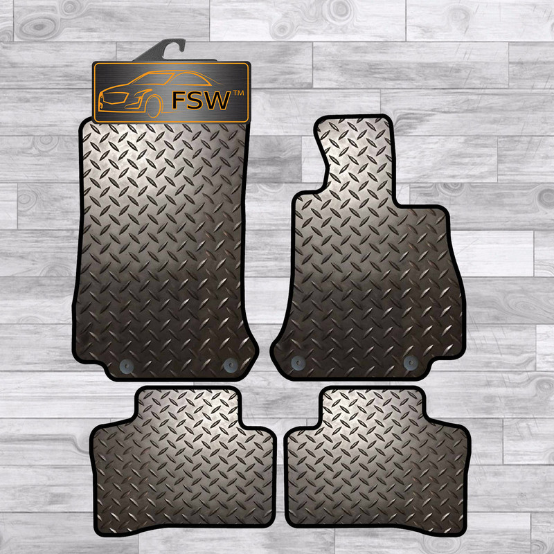 Mercedes Glc 2015-On Fully Tailored 3Mm Rubber Heavy Duty Car Floor Mats