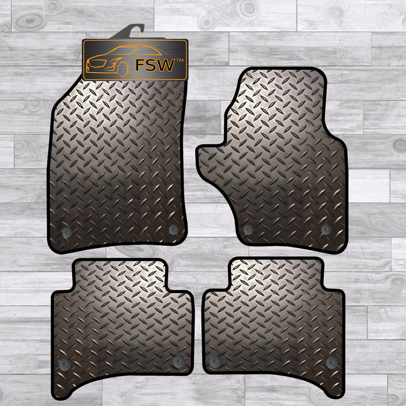 Vw Touareg 2010-2012 Fully Tailored 3Mm Rubber Heavy Duty Car Floor Mats Vw Touareg 2010-2012 Fully Tailored 3Mm Rubber Heavy Duty Car Floor Mats