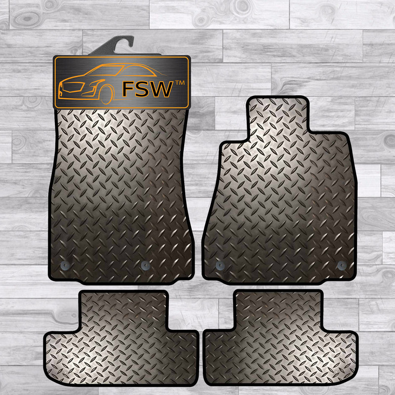 Lexus Rc 300H 2015-On Fully Tailored 3Mm Rubber Heavy Duty Car Floor Mats