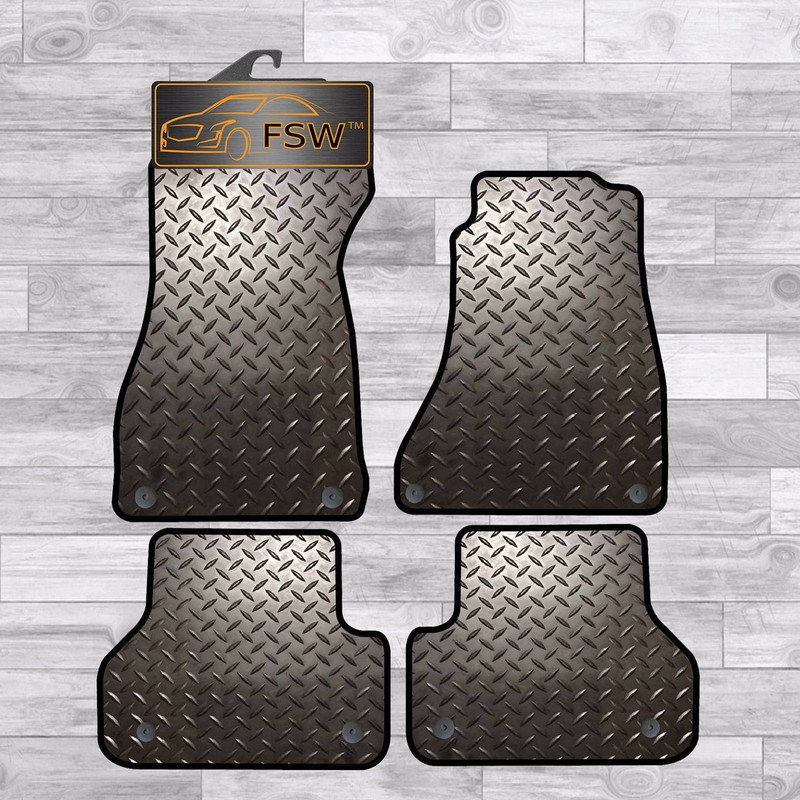 Audi A4 2016-On Fully Tailored 3Mm Rubber Heavy Duty Car Floor Mats Audi A4 2016-On Fully Tailored 3Mm Rubber Heavy Duty Car Floor Mats