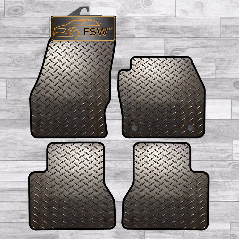 Ford Tourneo Connect 2016-On 4Pce Tailored 3Mm Rubber Heavy Duty Car Floor Mats