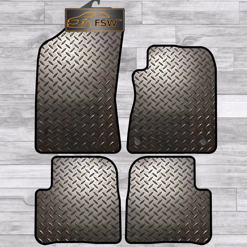 Citroen C3 2017-On Fully Tailored 3MM Rubber Heavy Duty Car Floor Mats